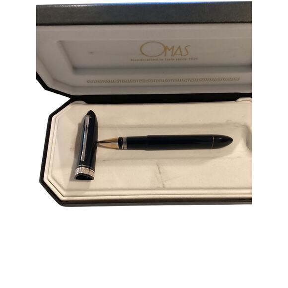 Omas Other - Vintage & Elegant Omas Handcrafted Rollerball Pen in original box